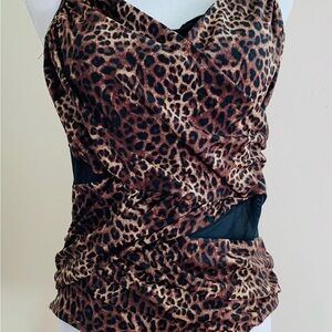 Leopard Print Women's swimsuit
